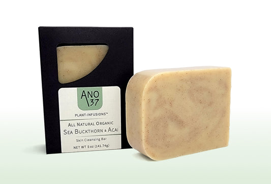 ANO37 Plant-Infusions Sea Buckthorn | Acai Skin Cleansing Bar x8